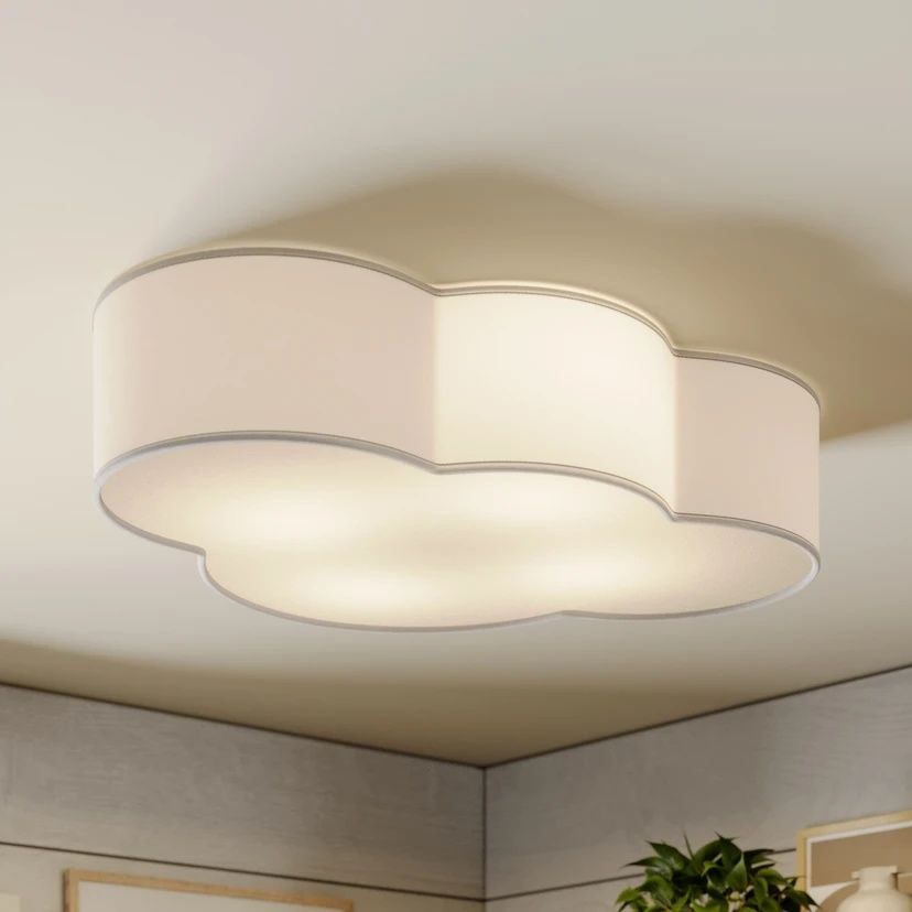 Lampa sufitowa cloud biała duża jak nowa!