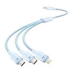 Kabel Usb 2.0 A Do 3W1 3A Vention Ctplg 1.5M (Niebieski)