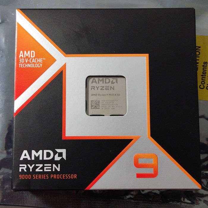AMD Ryzen 9 9950X3D / procesor AM5 / gwarancja producenta