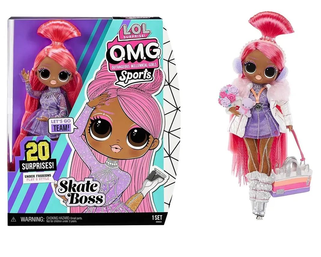 Нові ляльки у коробці LOL OMG,Rainbow High,Monster High колекційна