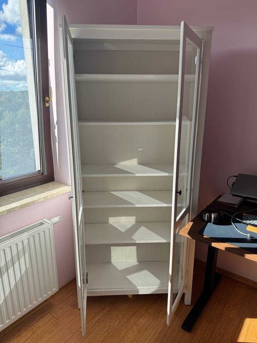 Witryna Hemnes biała