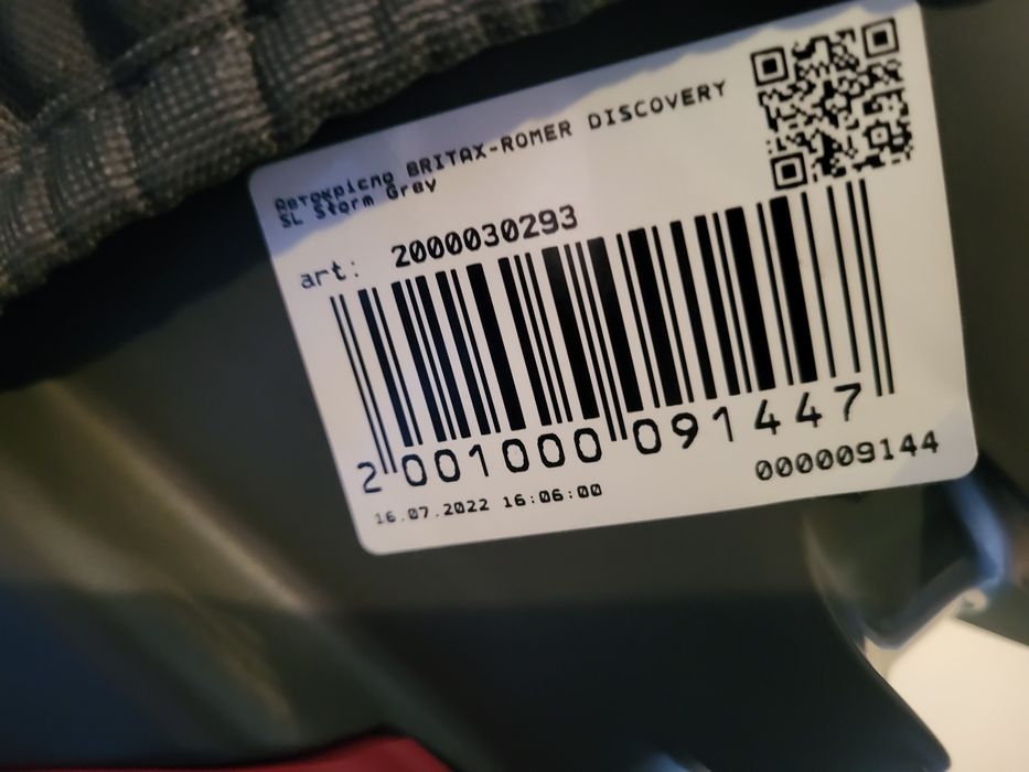 автокрісло Britax Römer Discovery SL Storm Grey