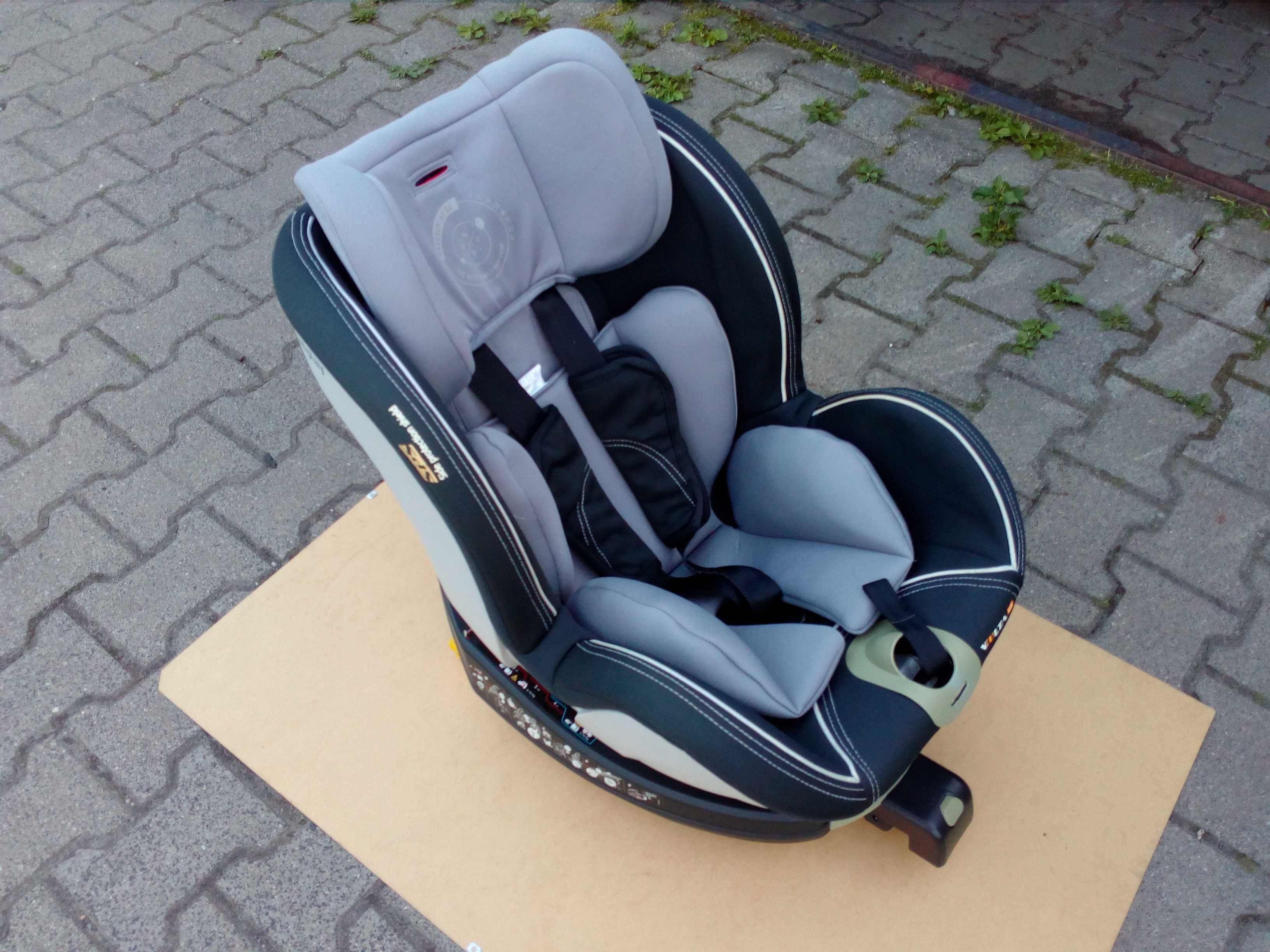 fotelik samochodowy Casual Play Volta FIX 0-18 kg jet/szary [jak nowy]