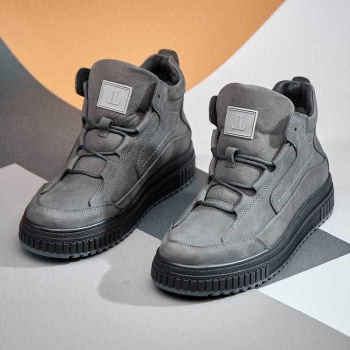 Зимние ботинки -20° кожа на меху