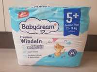 Подгузники Babydream 5+ (11-17кг) 33 шт. памперсы, підгузники,памперси