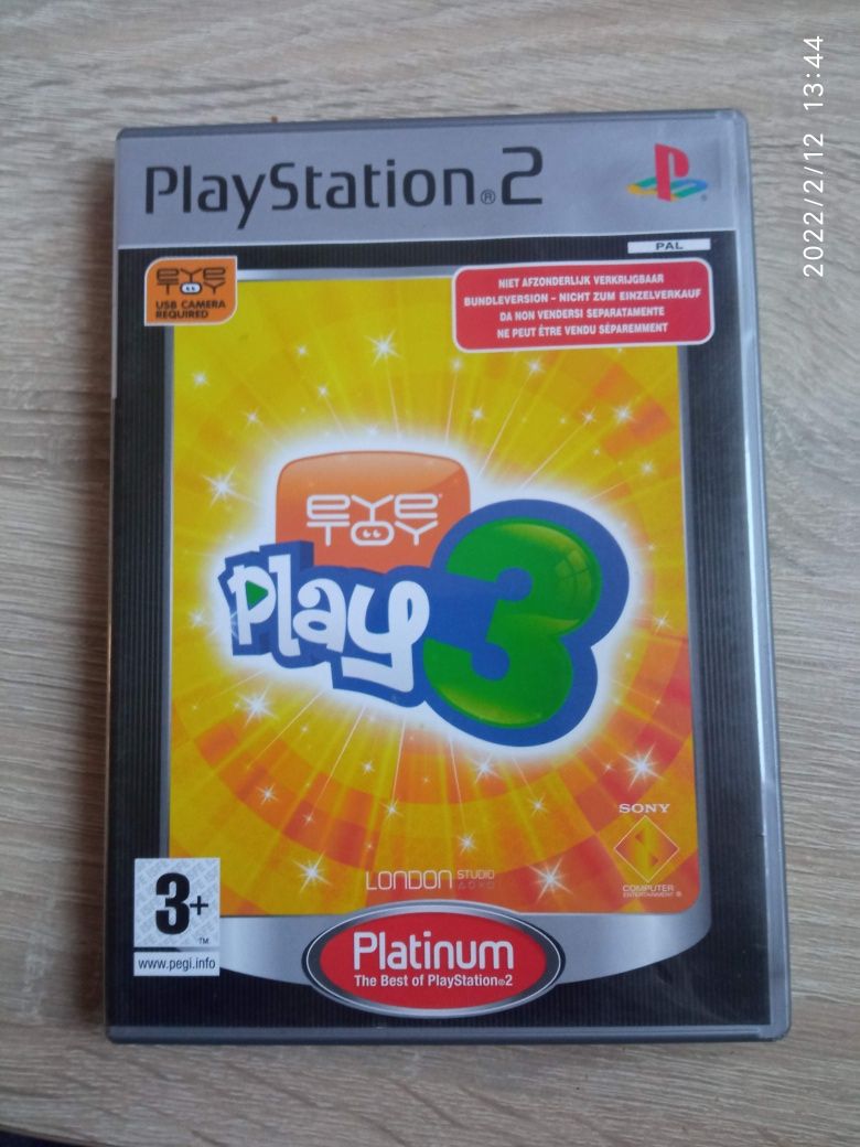 Eye toy Play 3 gra na PlayStation 2 ps2