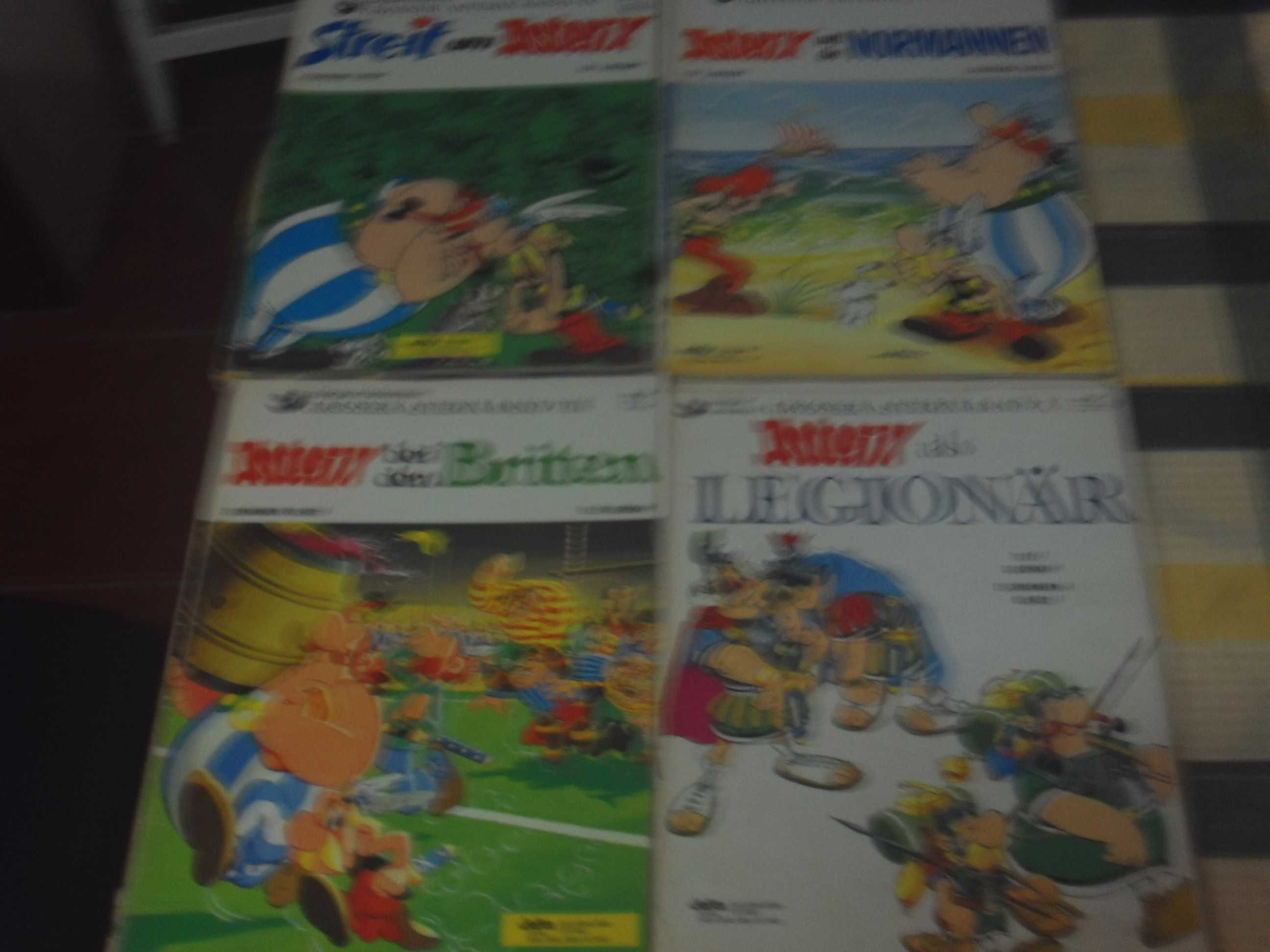 Albuns em Alemao Asterix e Lucky  im Deustch
