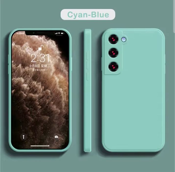 Новий силіконовий чохол для Samsung s21 FE