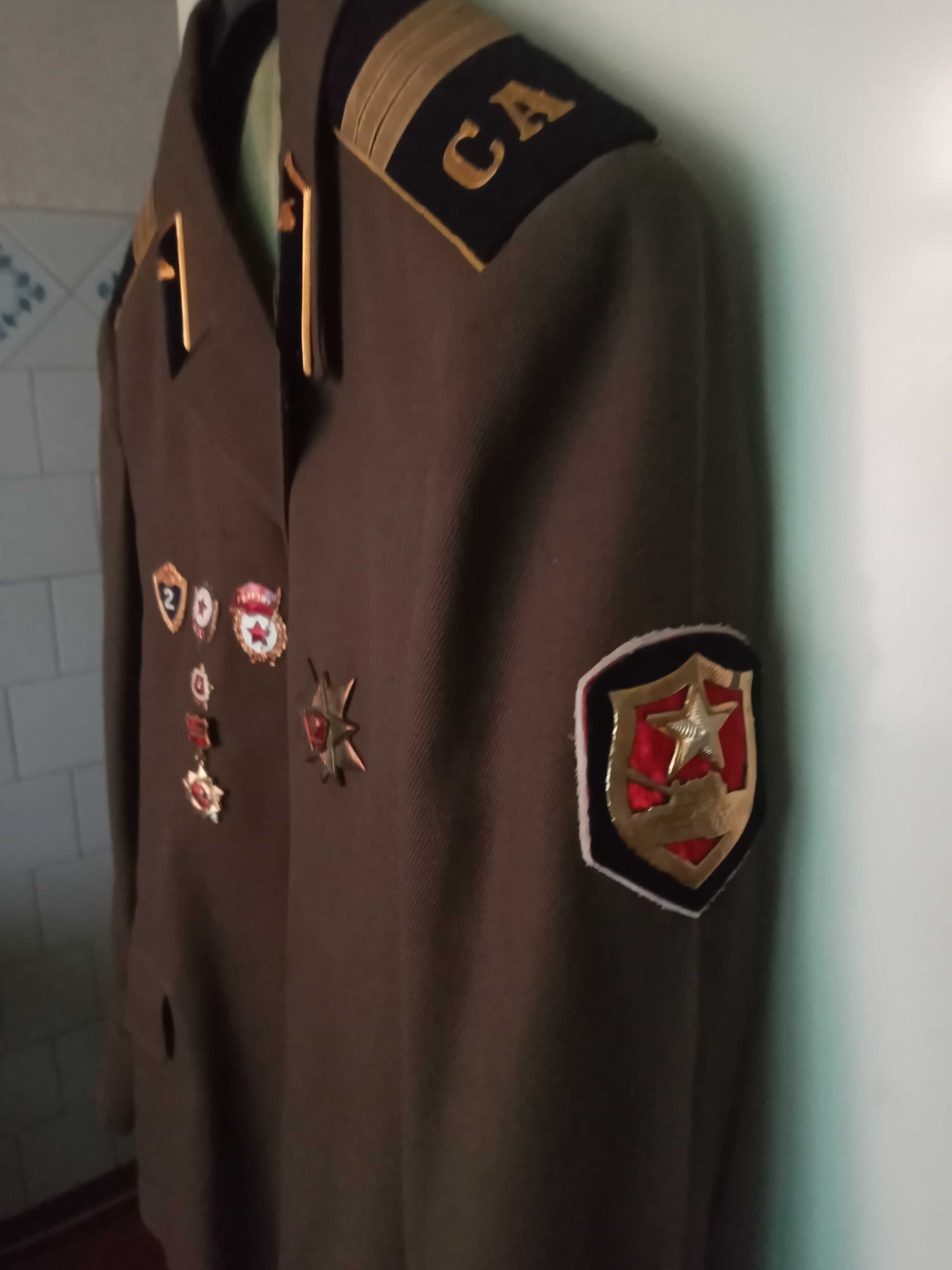 Китель, рубаха  гвардии сержанта  СА (СССР)