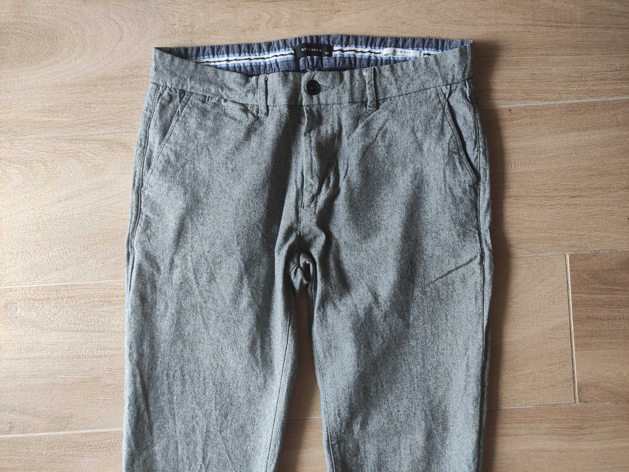 Eleganckie spodnie, 98% bawełna