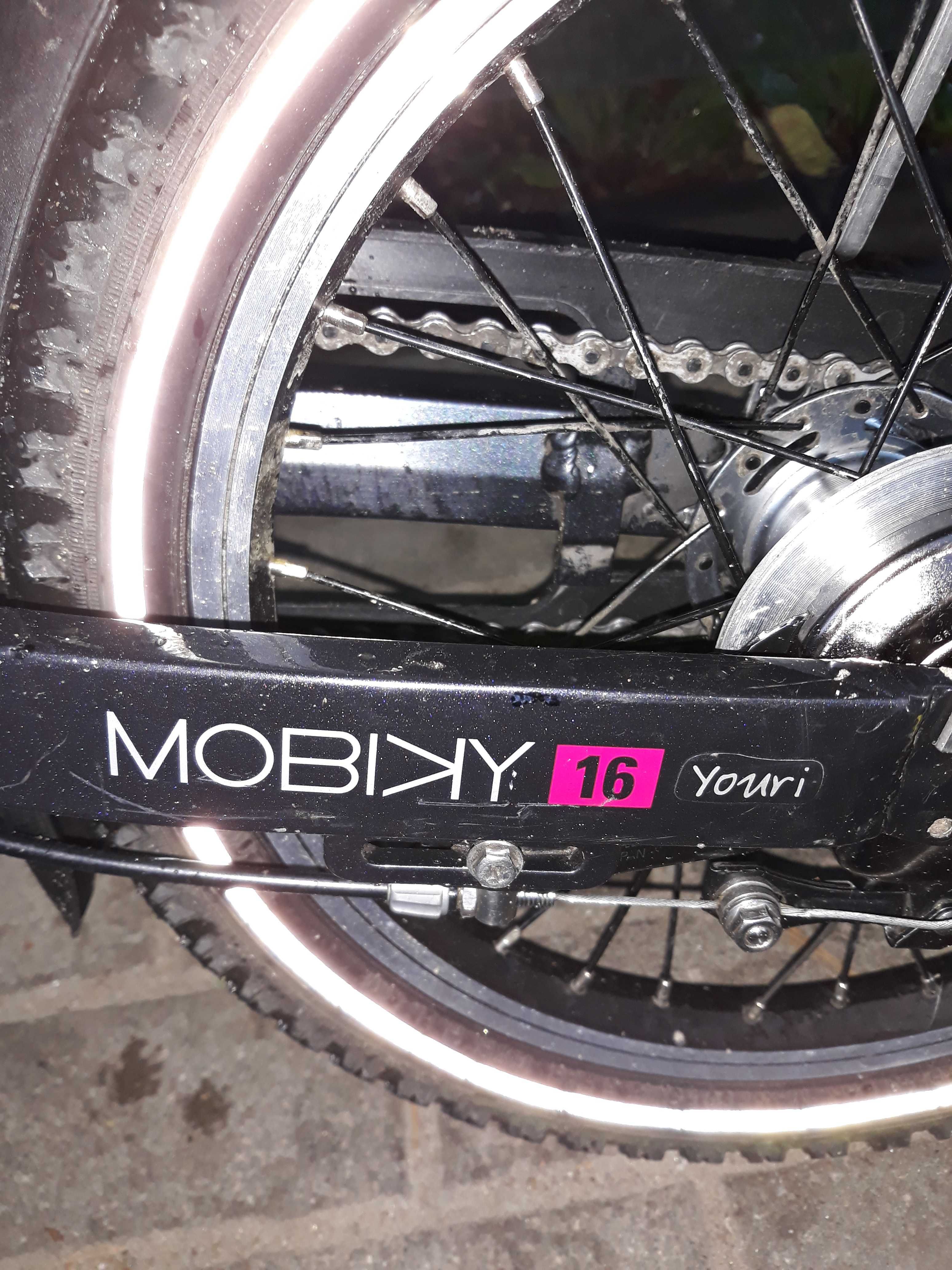Francusk rower elektryczny Mobiky Youri 16 Składany
