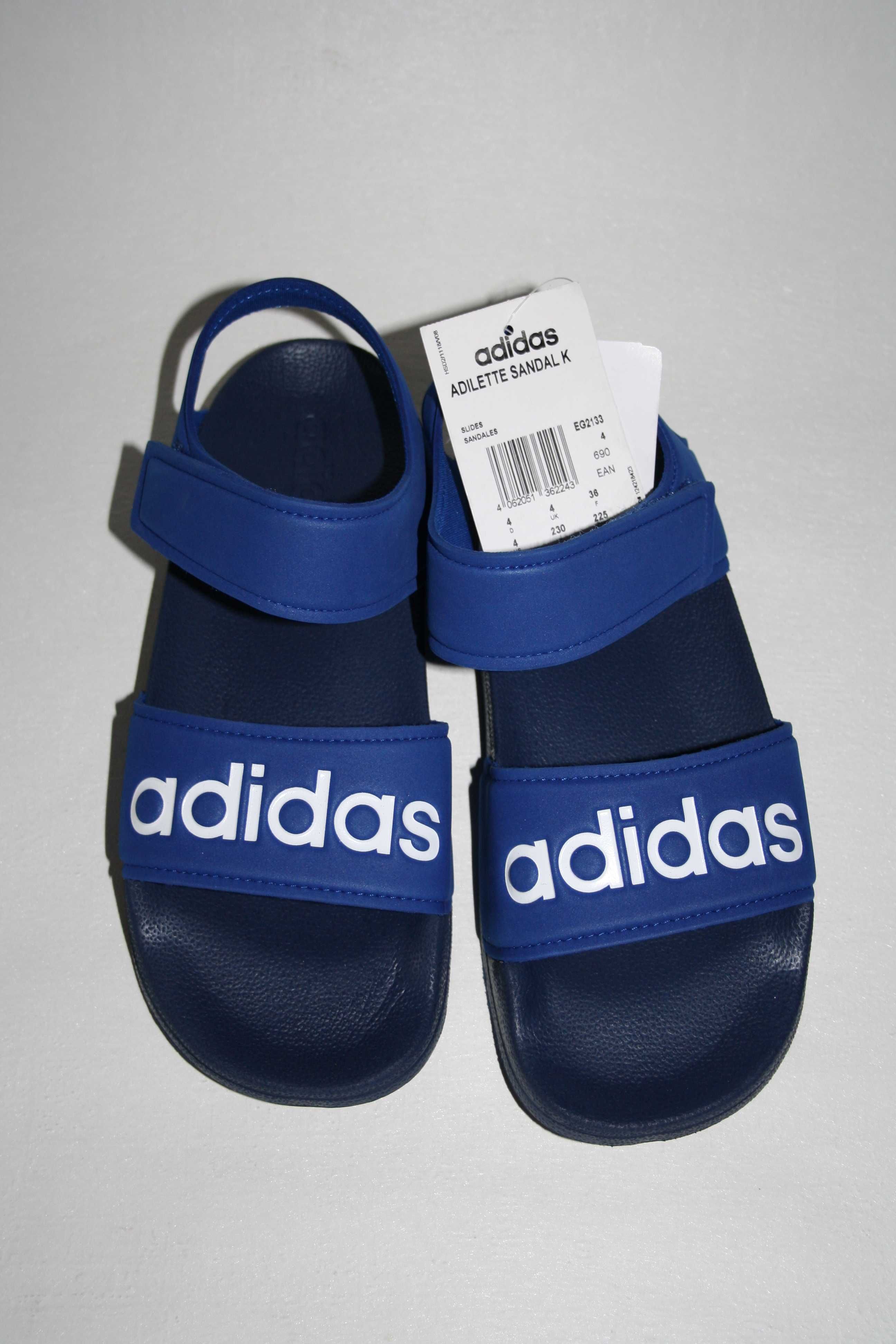 Детские сандалии Adidas adilette kids, 37 размер