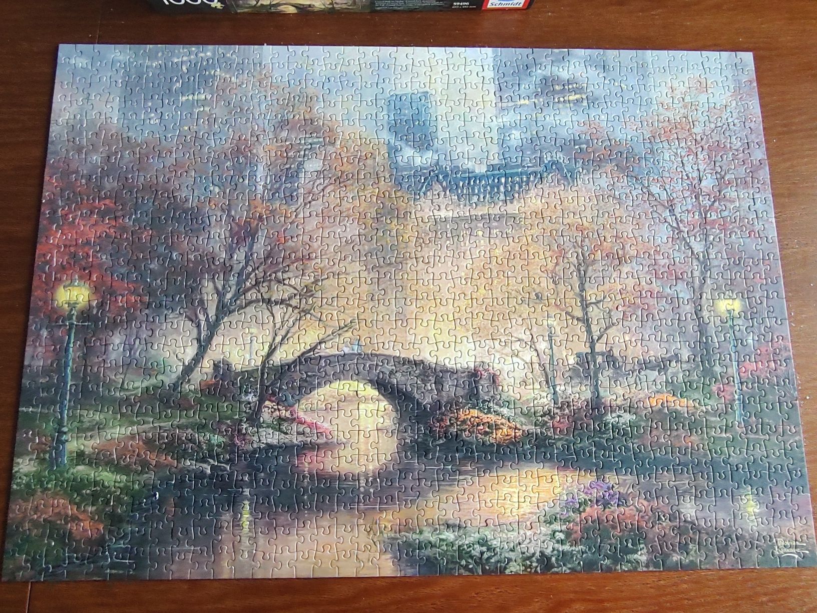 Puzzle Schmidt 1000 el. Central Park im Herbst 59496