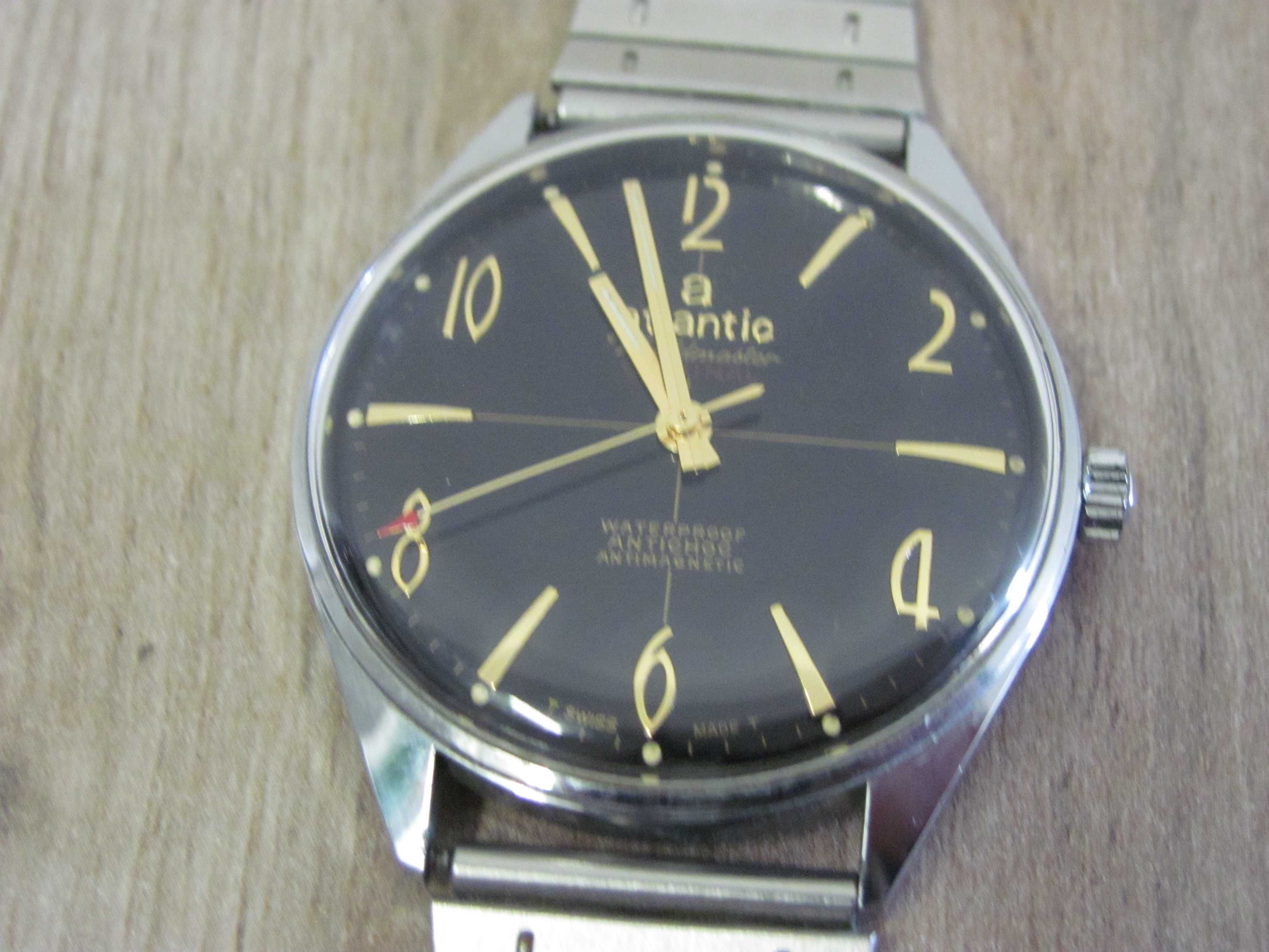 Zegarek Mechaniczny Atlantic 61660 Orginal Worldmaster  Bransoleta