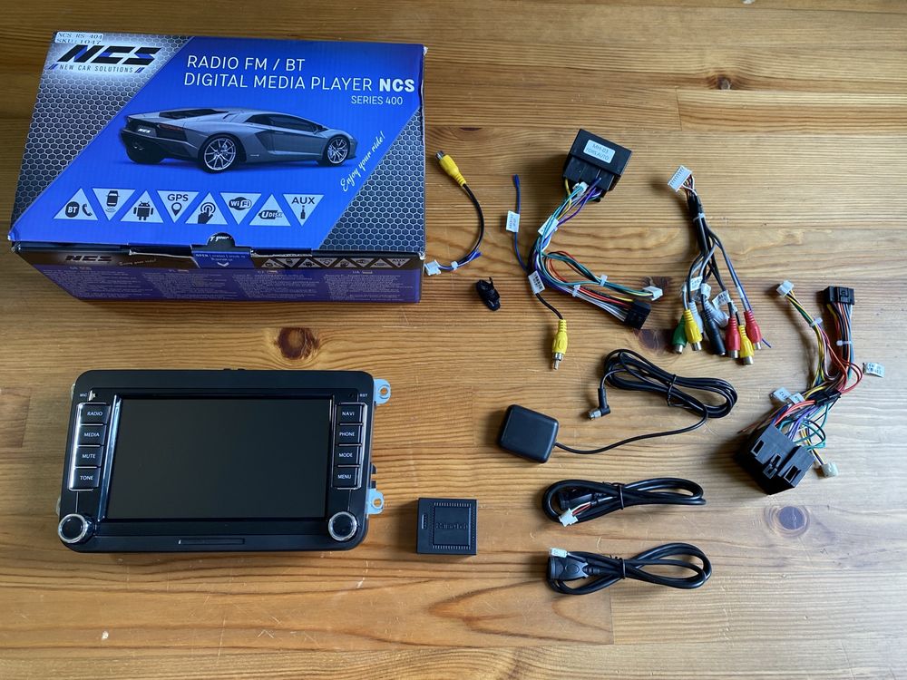 Radio samochodowe Nawigacja NCS RS-404 Android Bluetooth 2DIN VW Skoda