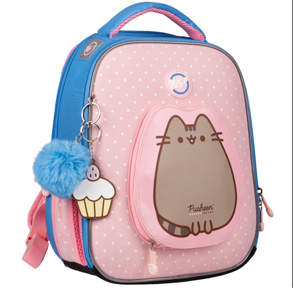 Рюкзак шкільний каркасний Yes Pusheen H-100