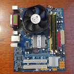 комплект: 775 intel, Duo 3 GHz / 4Gb DDR2 / PCI-E x16 (проверенное! ОК