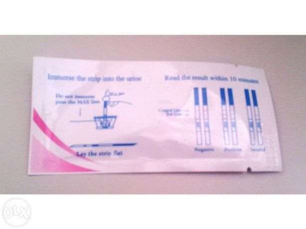 Testes gravidez / ovulação PORTES GRATIS 99% exatidão novo