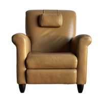 М'яке шкіряне крісло реклайнер SIMON LI/шкіряні дивани/крісла/меблі