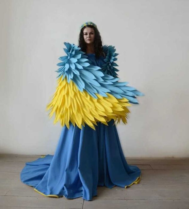 Крылья Ангела Патриотические - Украинские в наличии и на заказ