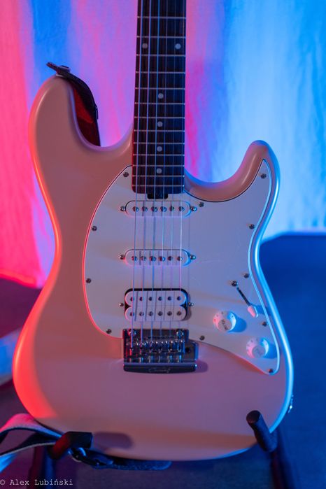 Sterling CT50 HSS jak nowa, pieczony klon,palisander, blokowane klucze