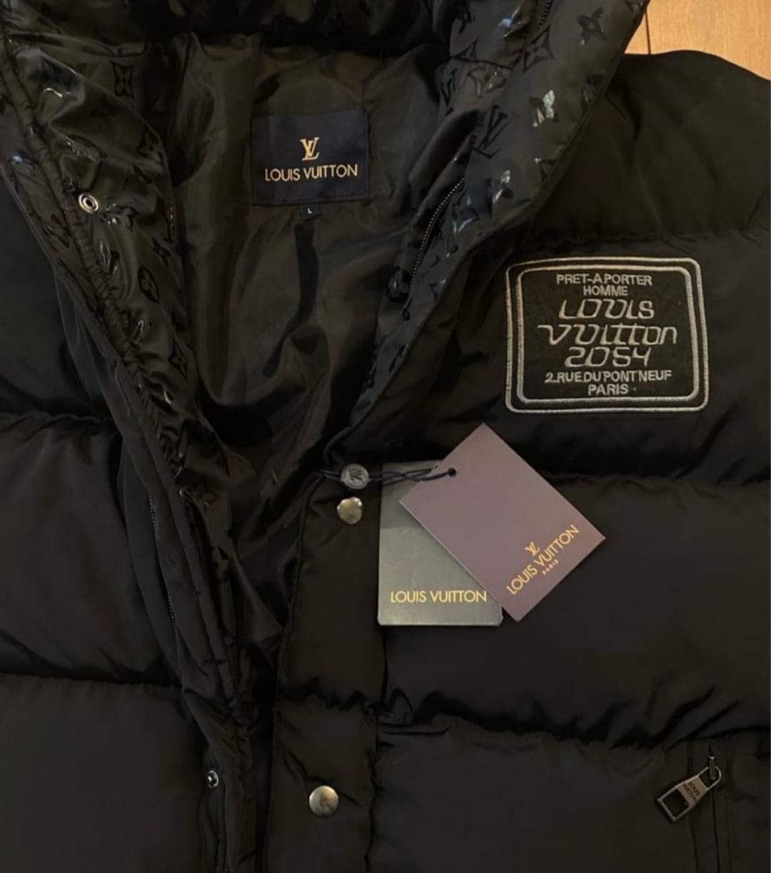 Kurtka męska zimowa Louis Vuitton premium S M