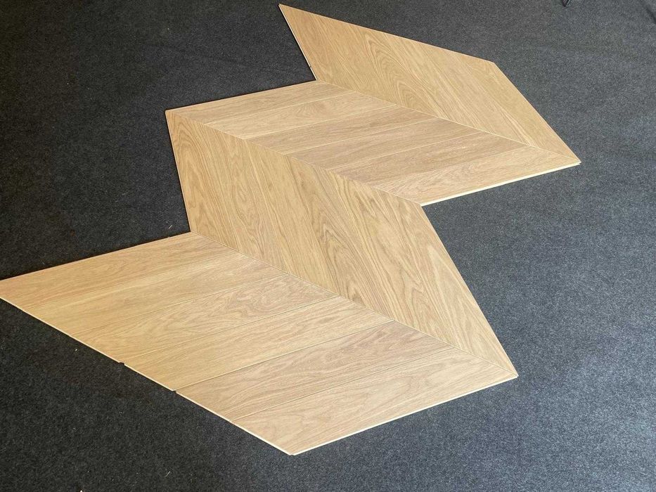 Jodełka francuska dębowa 14x120x600 Select Raw Wood Lakier [117 m2 ]