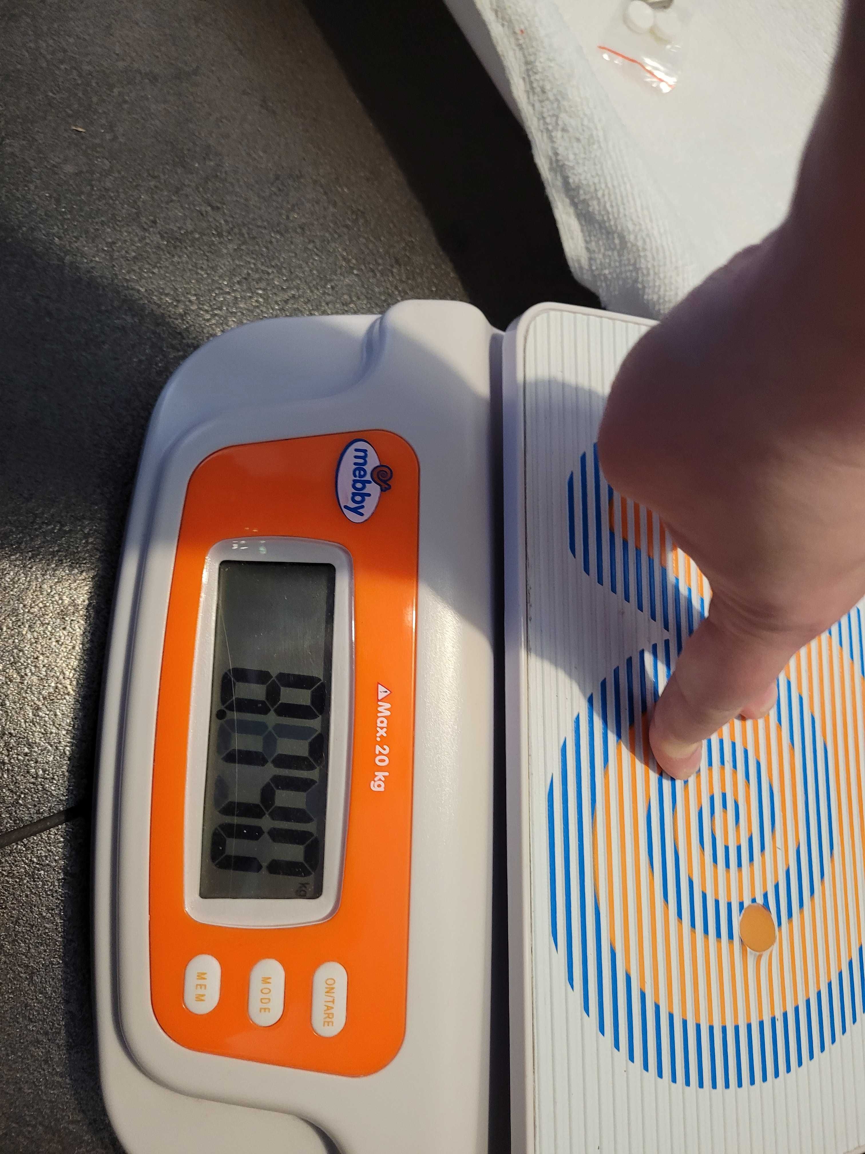 Waga dla niemowląt i dzieci, do 20 kg, Mebby