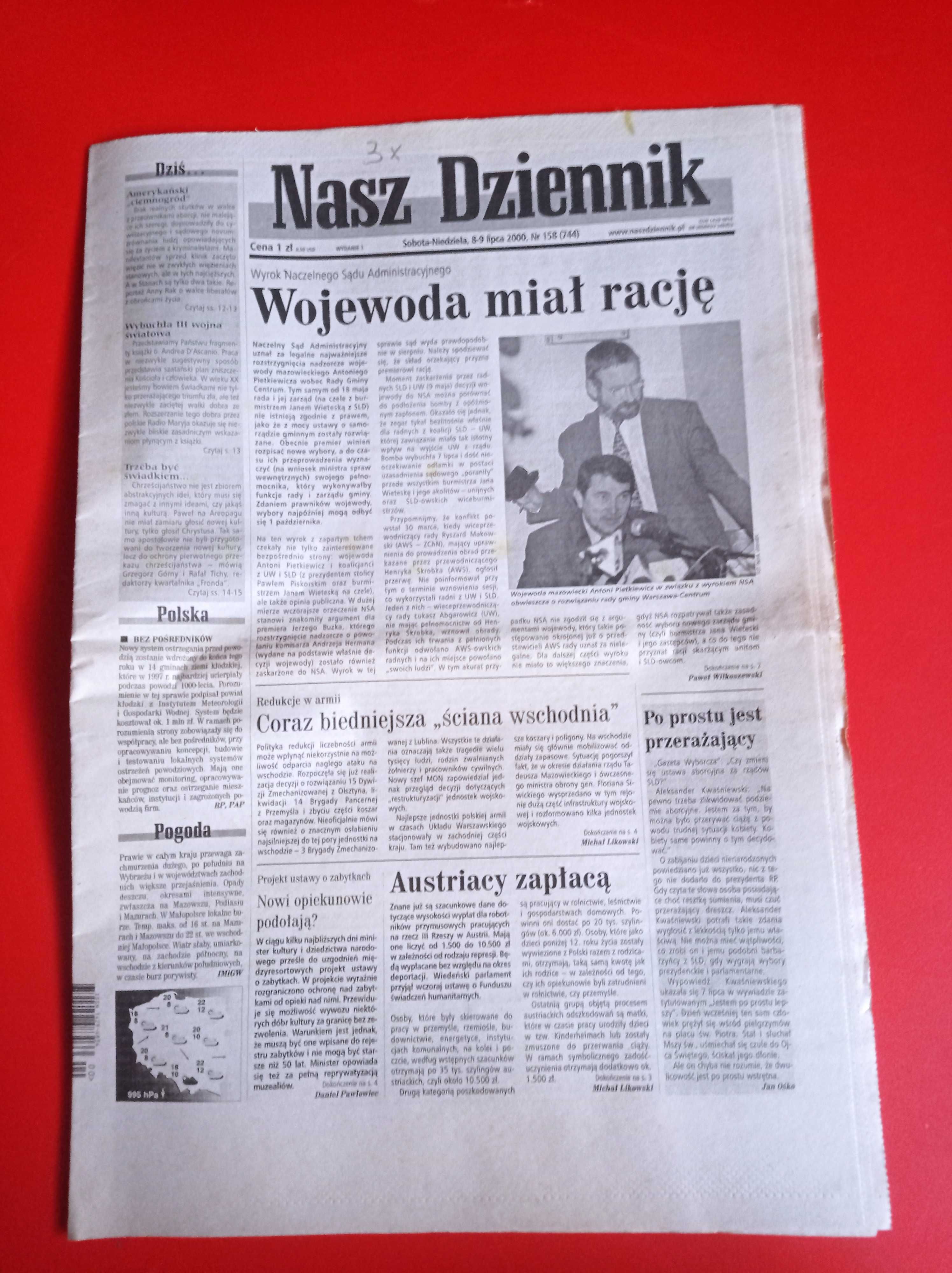 Nasz Dziennik, nr 158/2000, 8-9 lipca 2000