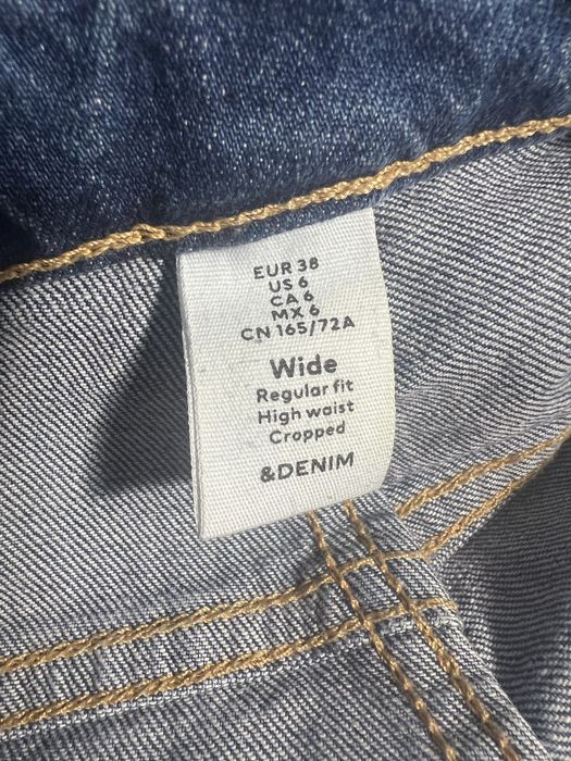 Джинси широкі сині H&M