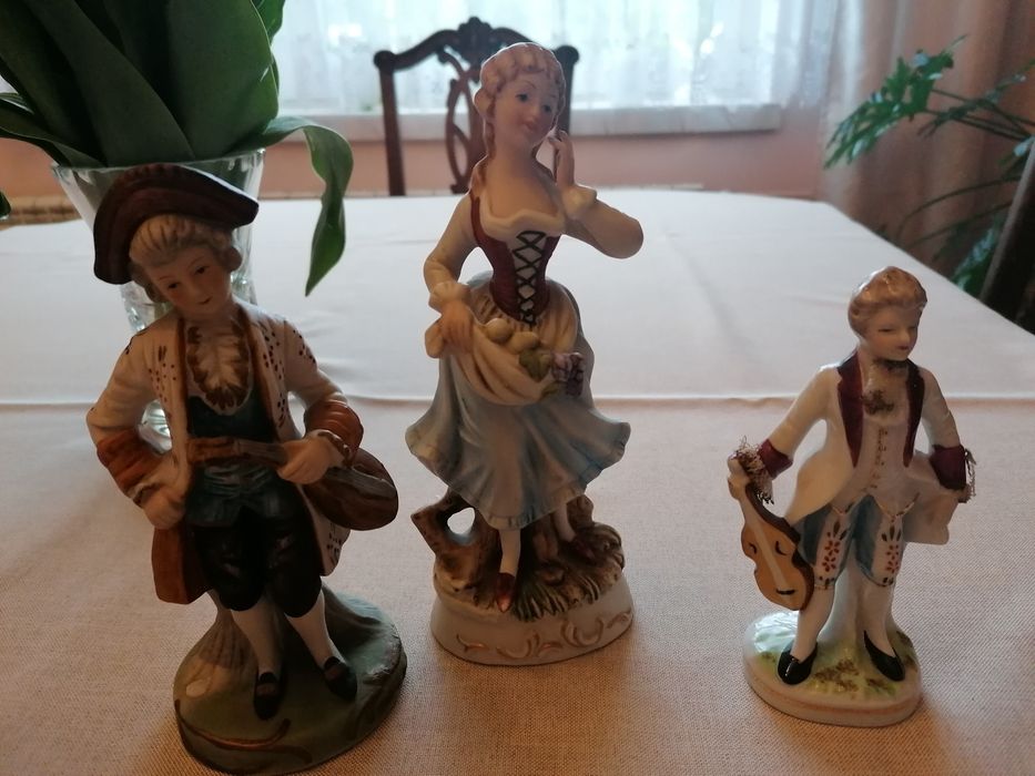 Figurki ceramiczne z Holandii