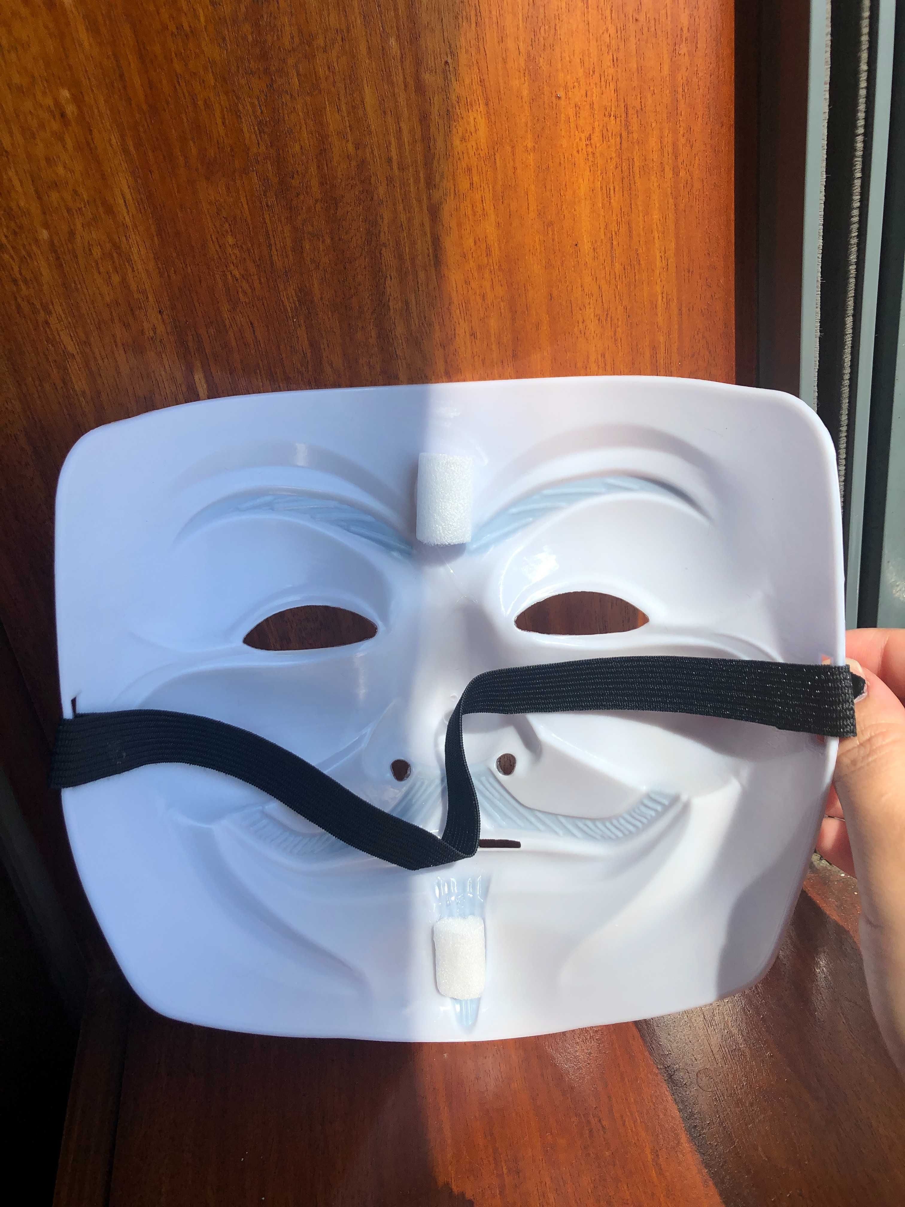 Máscara nova  V de vingança/Anonymous