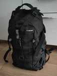 NOWY Pojemny Plecak Turystyczny Trekkingowy Mocny Czarny Survival
