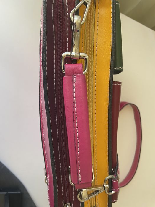 Італьянська сумка з натуральної шкіри