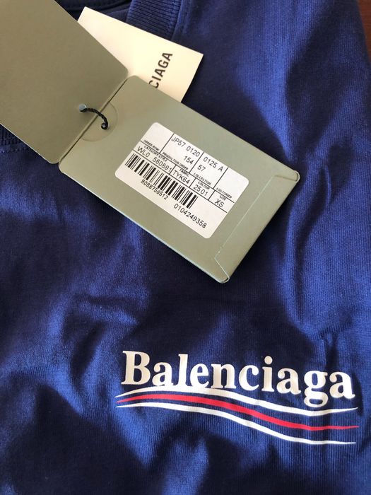 Balenciaga political tshirt