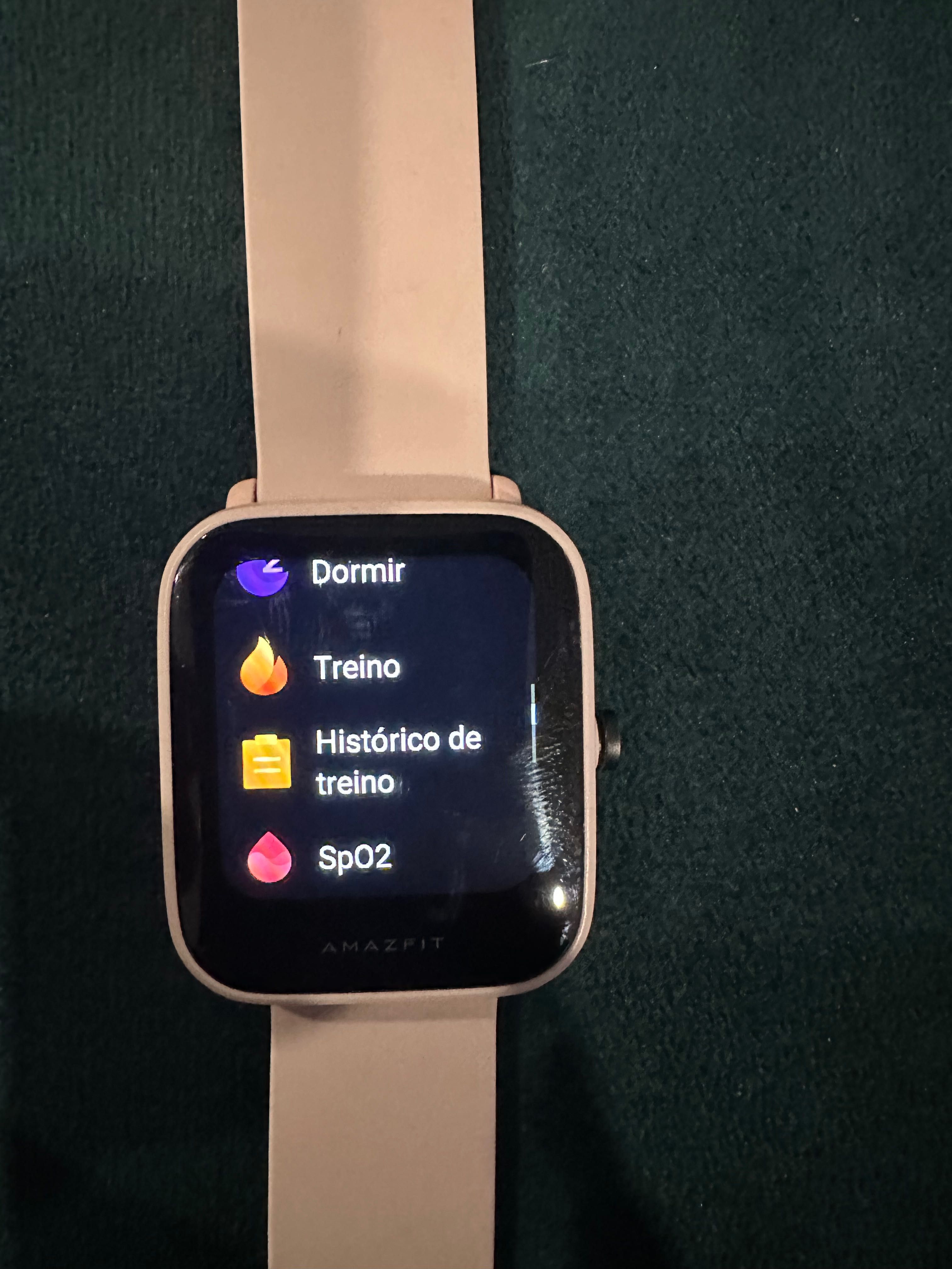 Relogio AMAZFIT cor Rosa