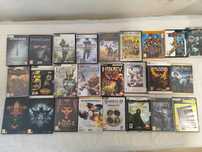Gry PC -stare - kolekcjonerskie - CD - Heroes V - COD 4 - Warcraft III