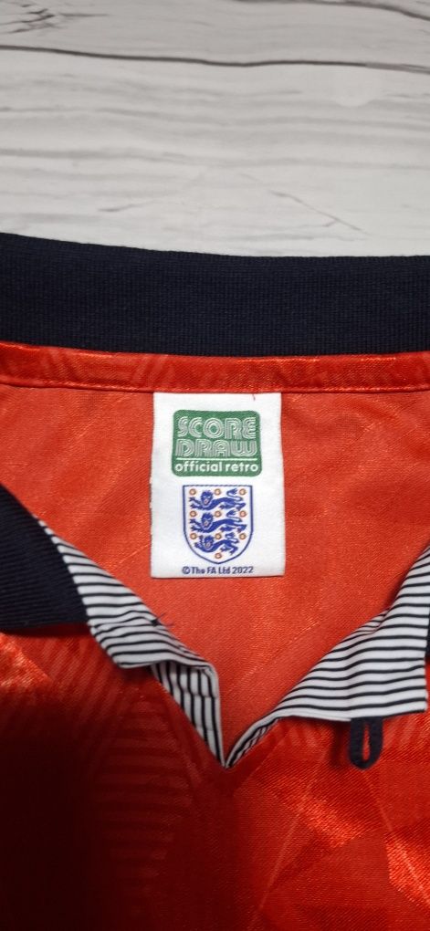 Koszulka England Score Draw football shirt away retro jersey world cup