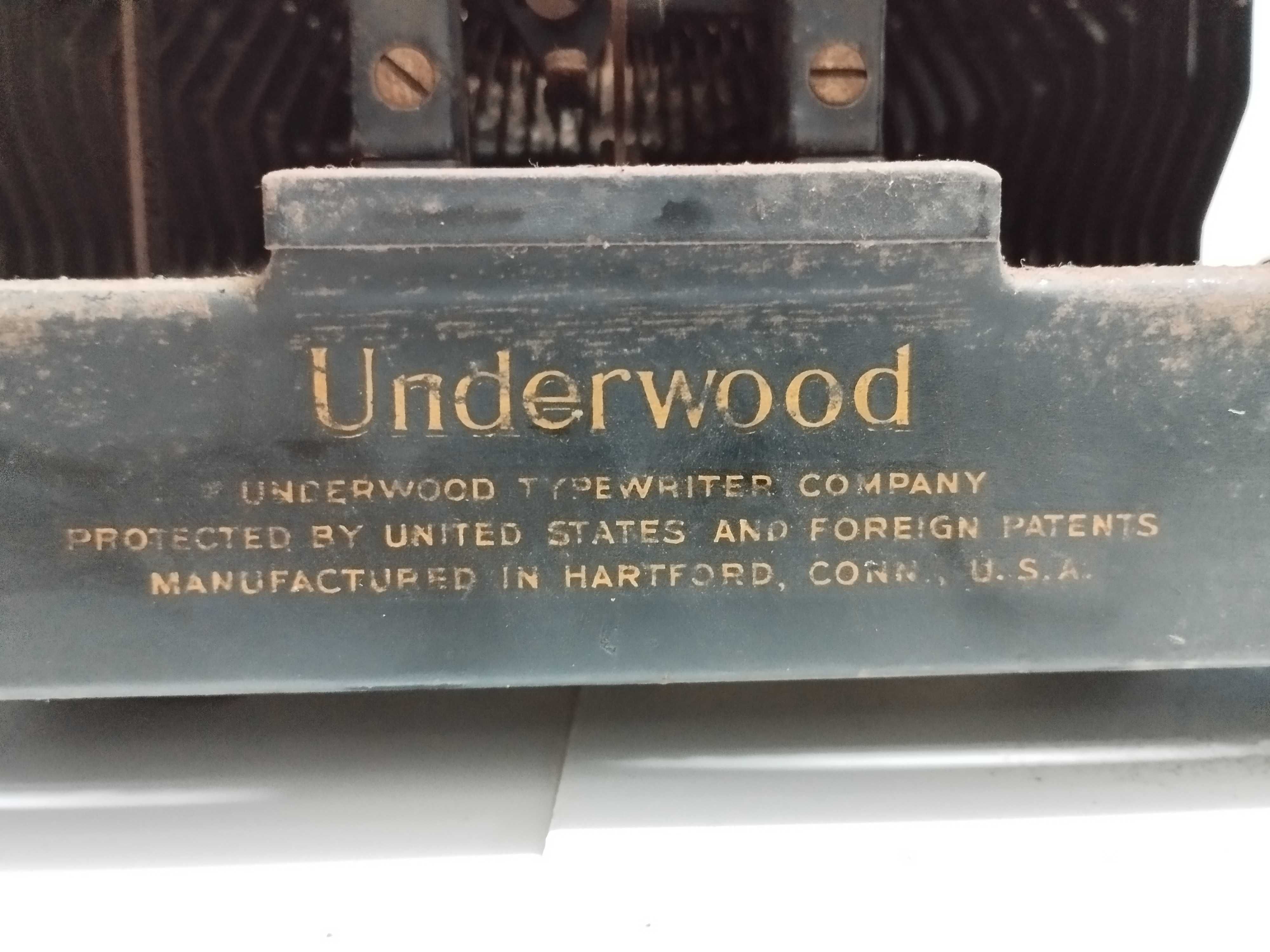Máquina de Escrever Underwood Standard Typewriter N5