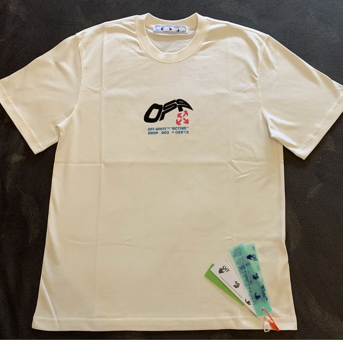 T-shirt branca OFF-WHITE