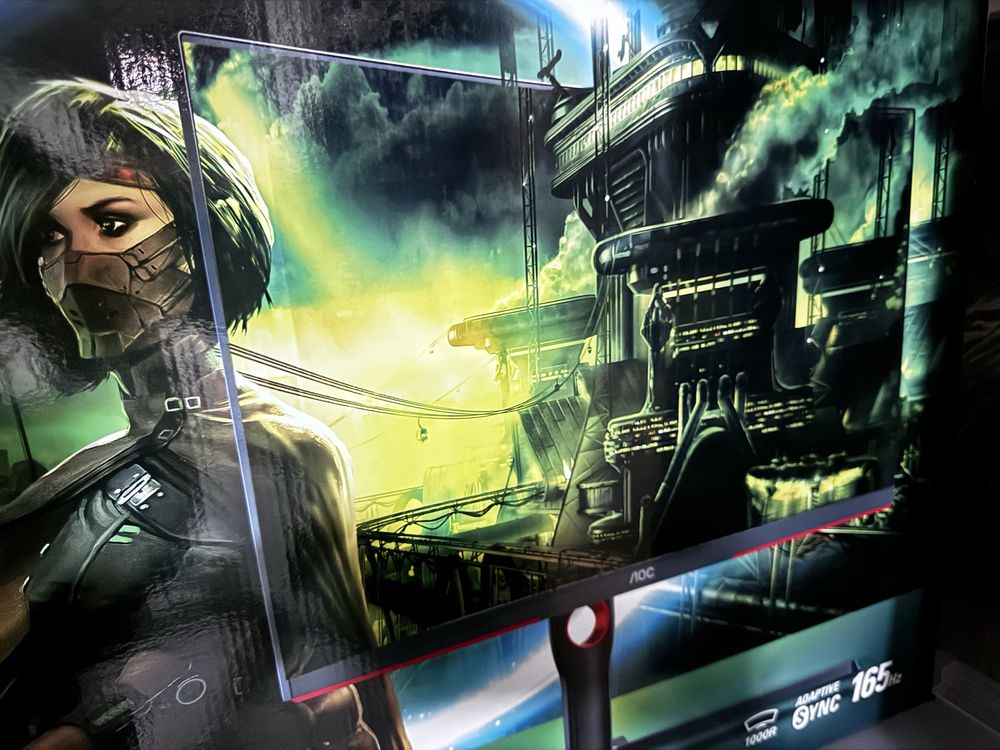 Monitor Curvo GAMING AOC 27” 3rd Generation 165hz