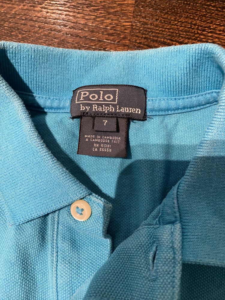 Koszulki polo Ralph Lauren roz.122 7 lat