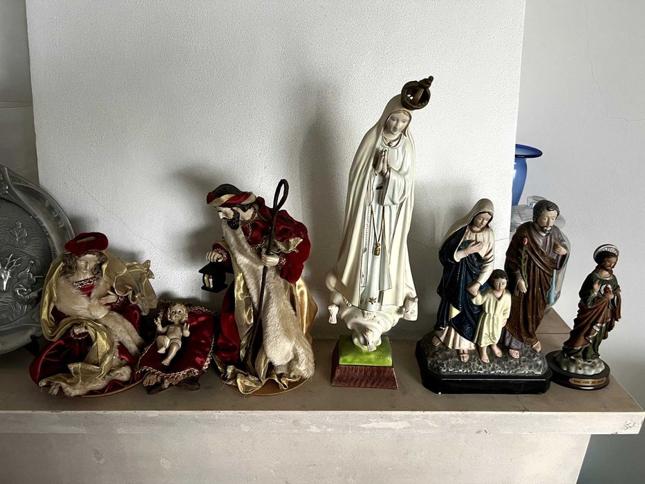 Conjunto de imagens religiosas