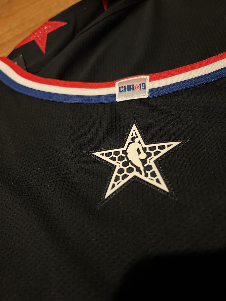 2019 NBA All-Star Game Lebron Team Vaporknit Black Jersey Blank NEW