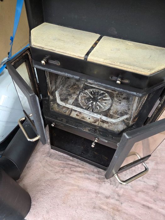 Piec na drewno. Koza  8kw