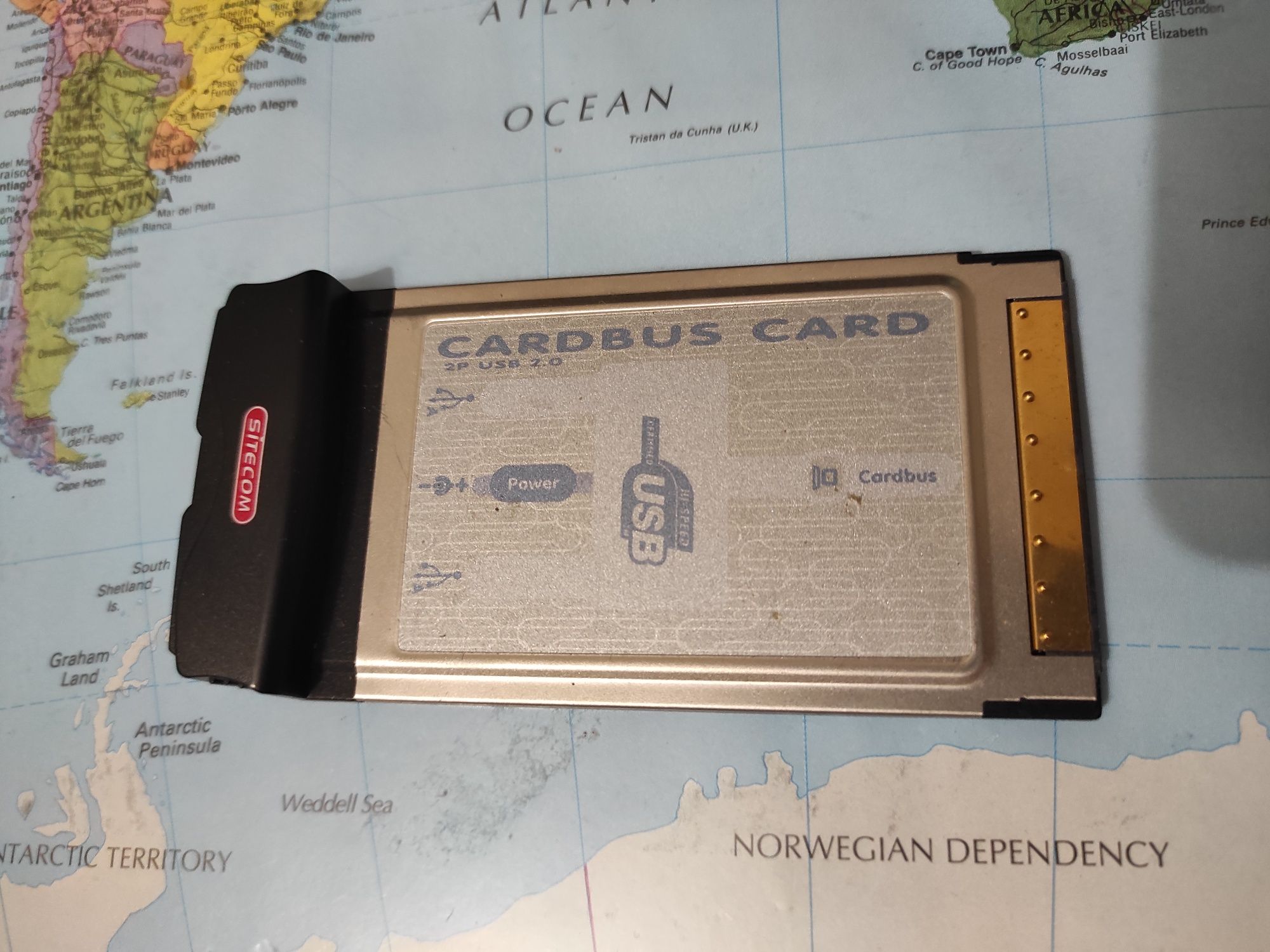 Cardbus sitecom, 2x usb 2.0