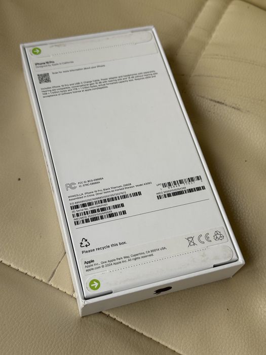 iPhone 16 Pro 256Gb Black Titanium