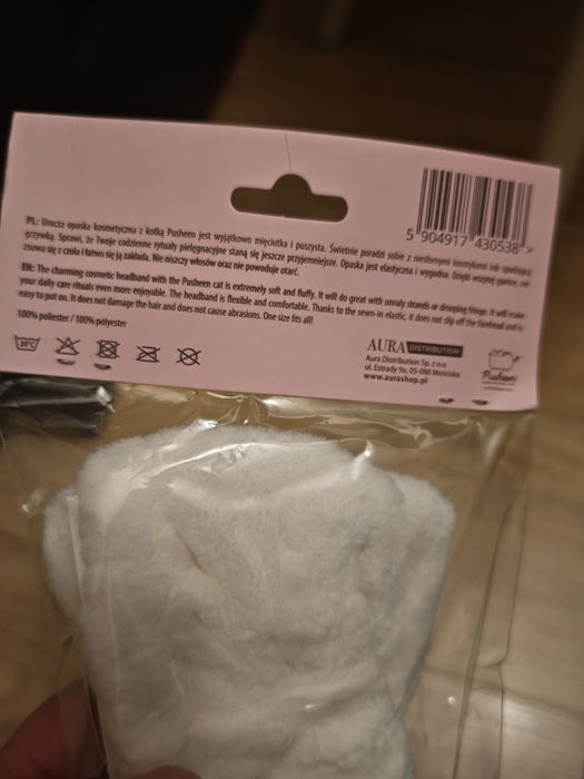 Pusheen opaska kosmetyczna