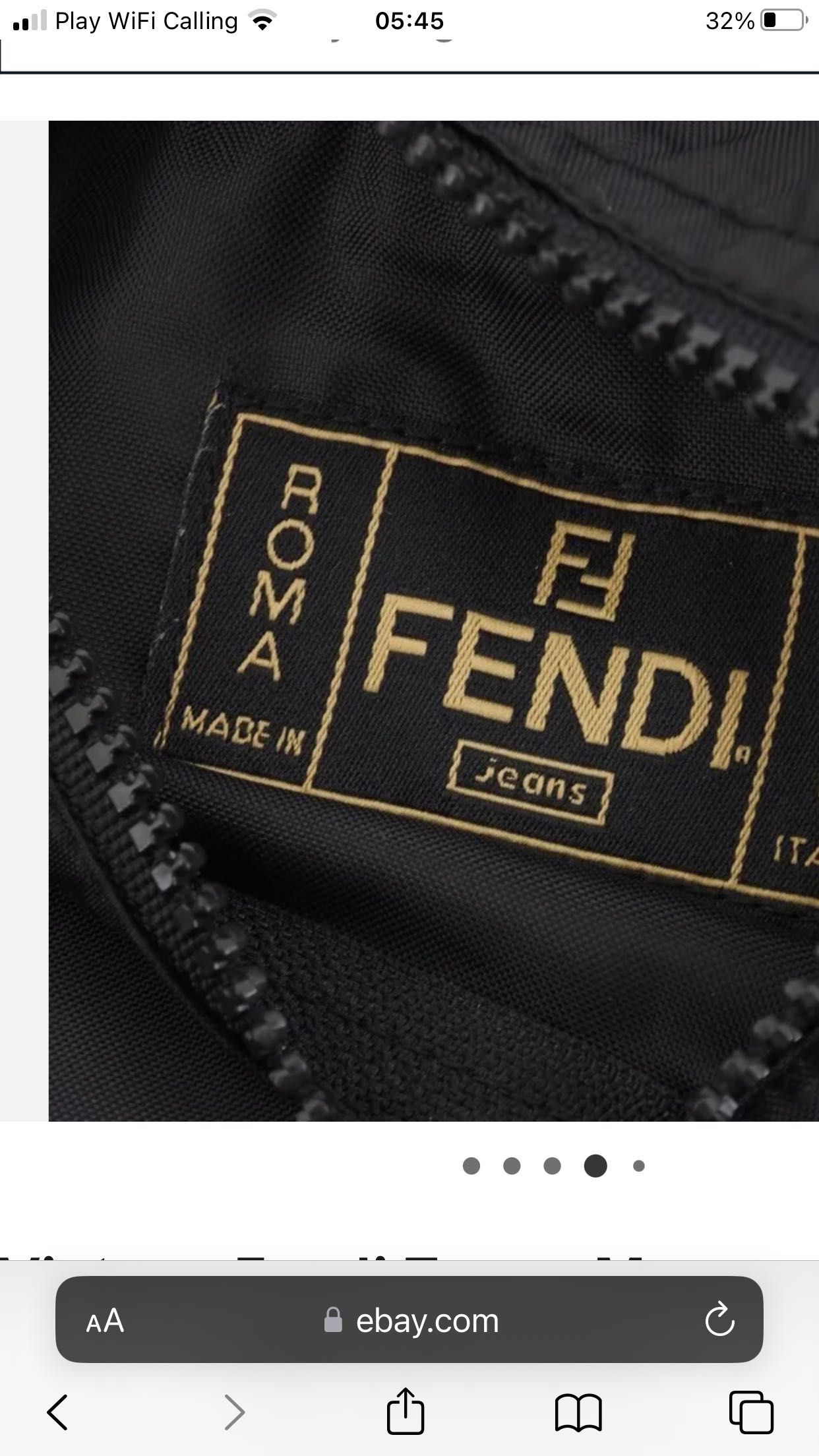 Fendi Kurtka Vintage