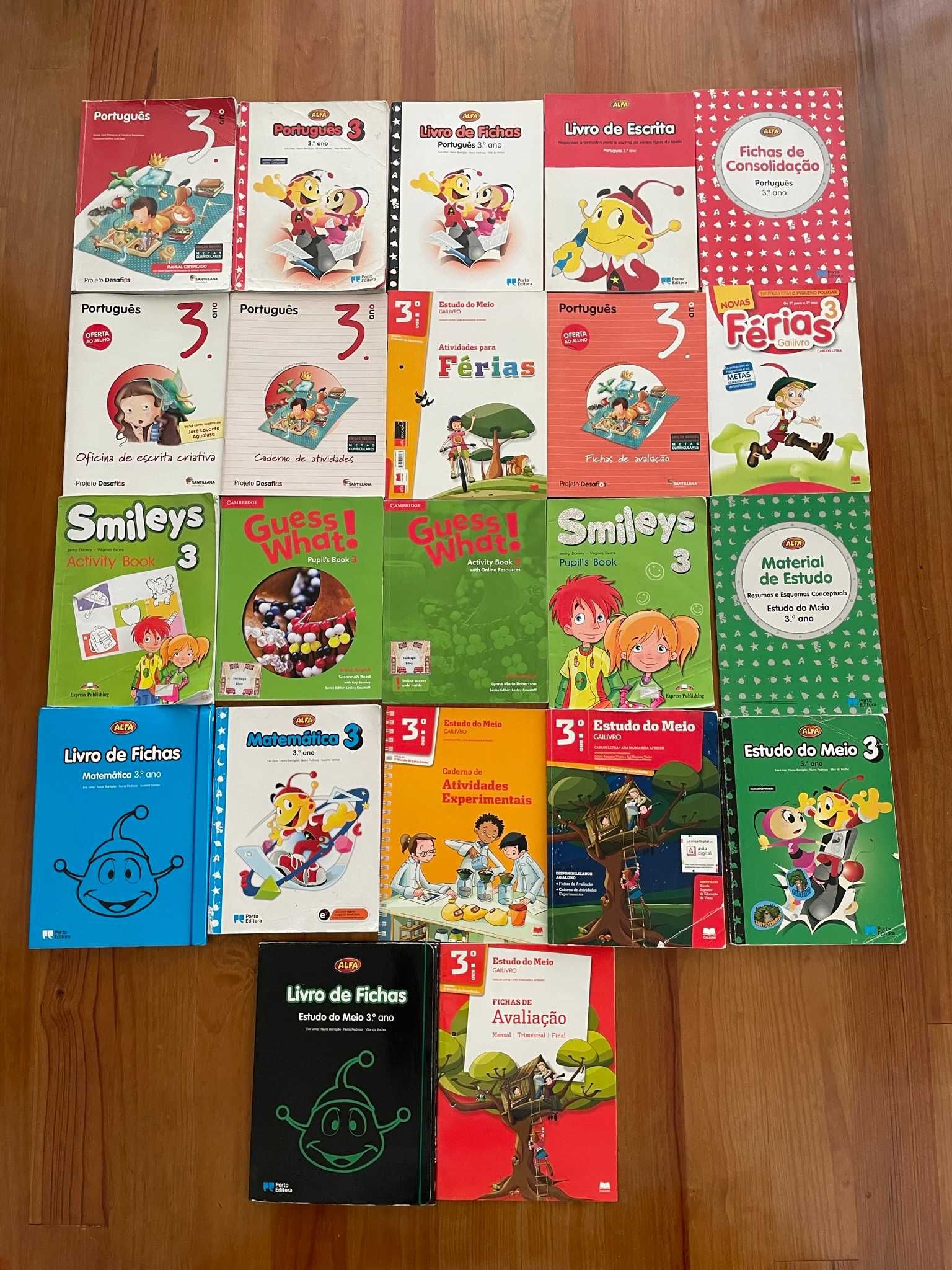 Livros escolares, 3º ano